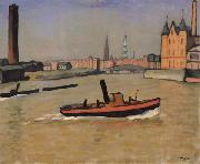 Marquet, Albert The Port of Hamburg oil painting